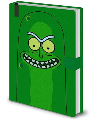 Notebook - Pickle Rick A5 - Super Retro - Merchandise