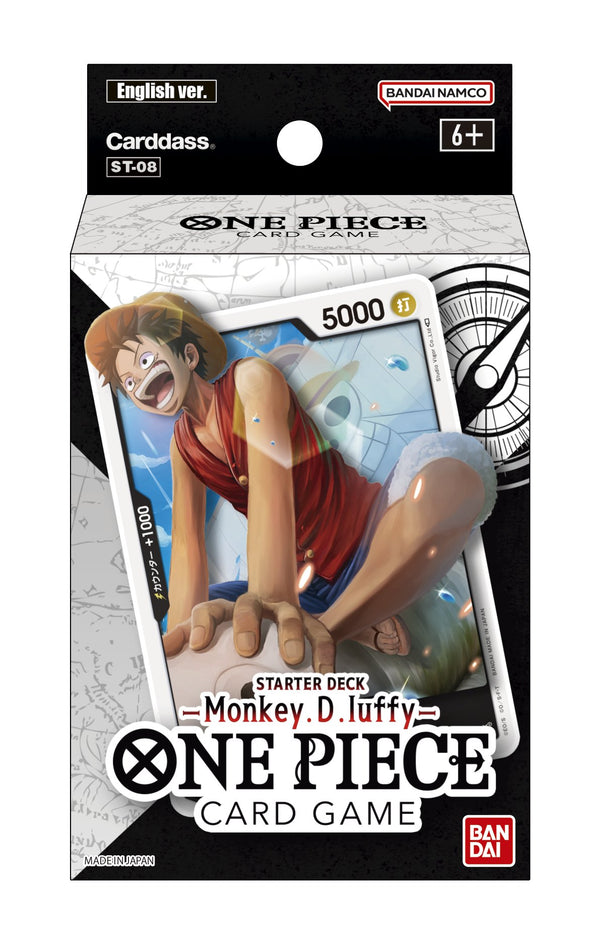 One Piece Card Game Monkey D Luffy (ST-08) Starter Deck - Super Retro