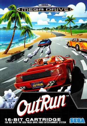 Outrun - Mega Drive - Super Retro