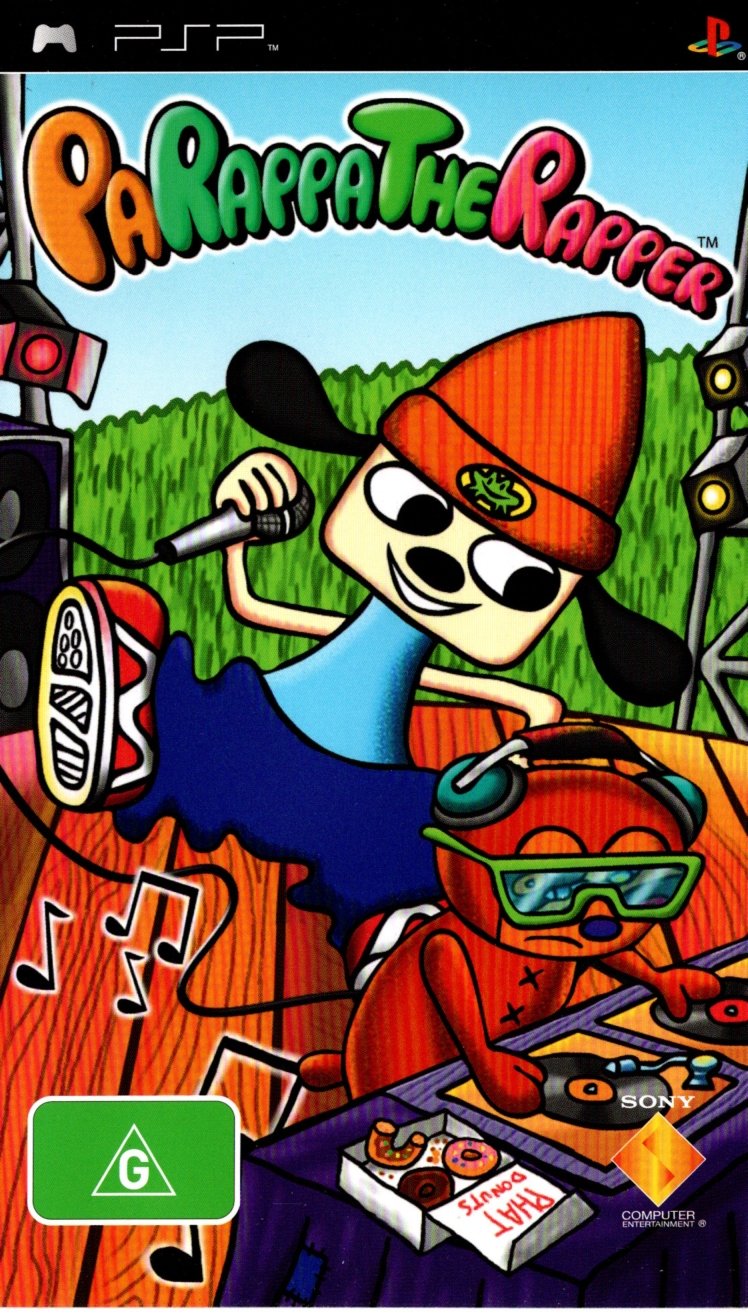PaRappa The Rapper - PSP - Super Retro - PSP