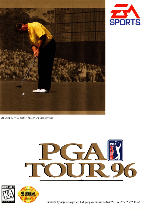 PGA Tour 96 - Mega Drive - Super Retro