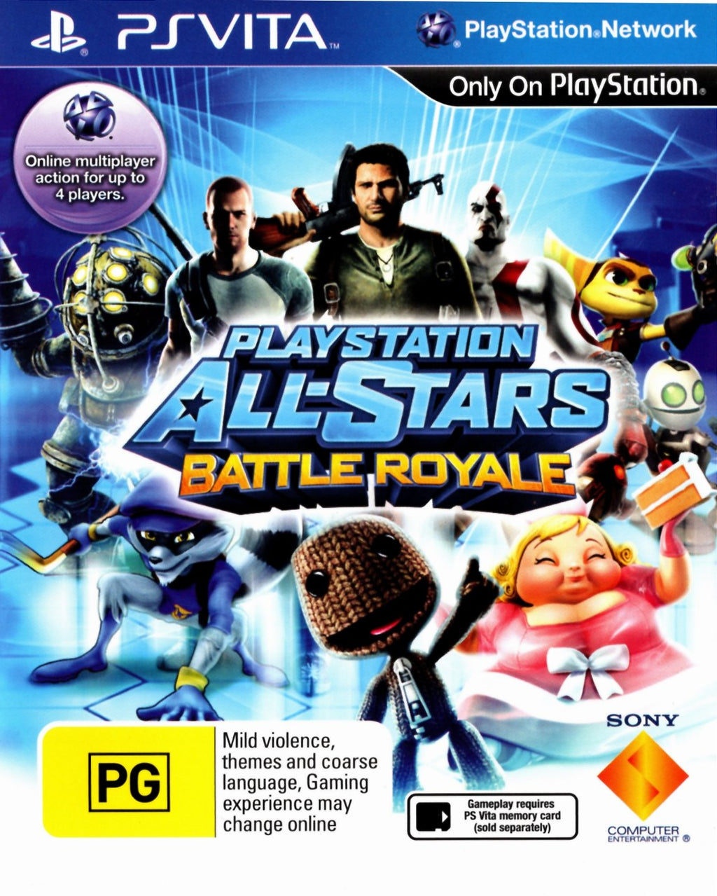 Console PS Vita 1000 WiFi (4 Go) + Playstation All Stars Battle Royale