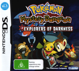 Pokemon Mystery Dungeon: Explorers of Darkness - DS - Super Retro