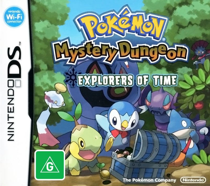 Pokemon Mystery Dungeon: Explorers of Time - DS - Super Retro