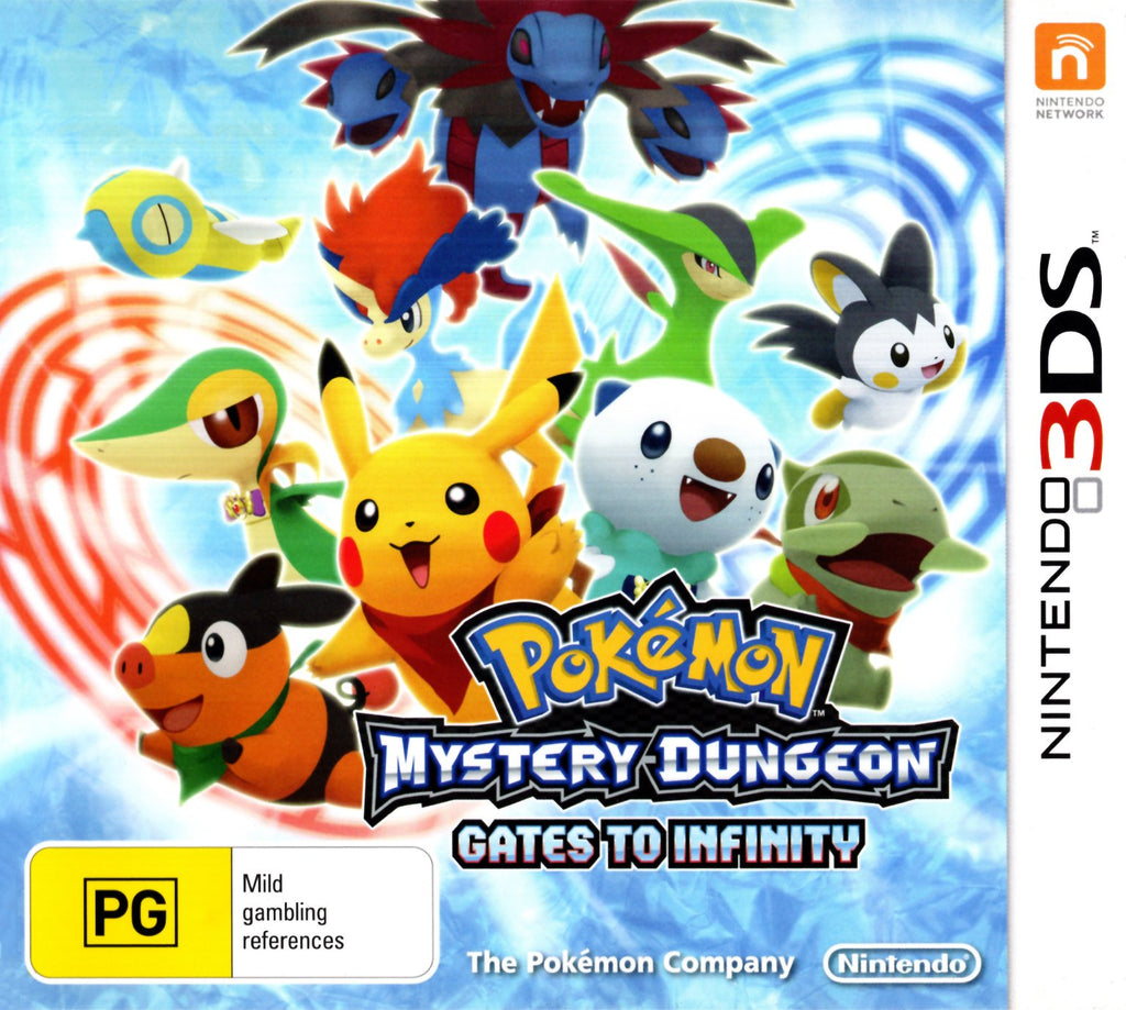 Pokemon Infinity Infected Machine Pokemon Mystery Dungeon: Gates to Infinity - 3DS - Super Retro ...