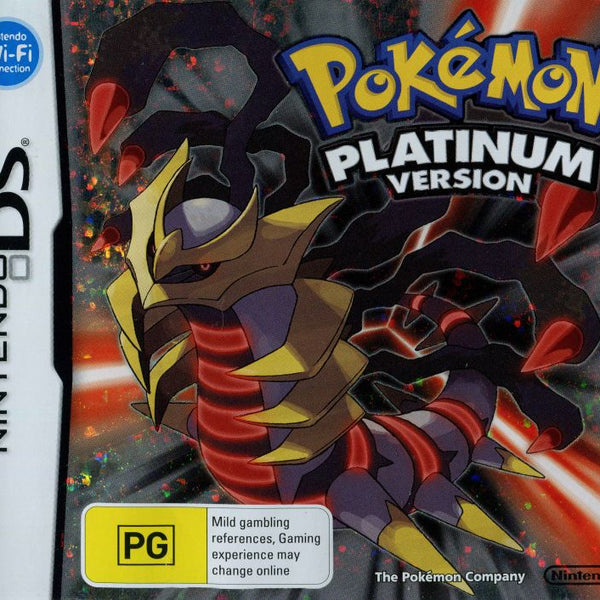 Pokémon Pokemon high quality Platinum Version (Nintendo DS, 2009) Pikachu Retro Video Game