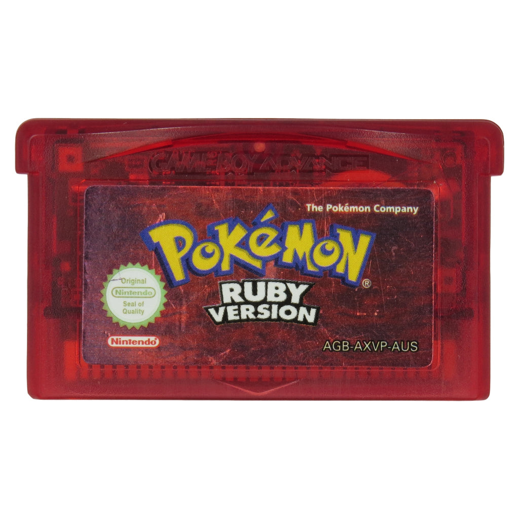 Pokemon Ruby - GBA - Super Retro - Game Boy Advance