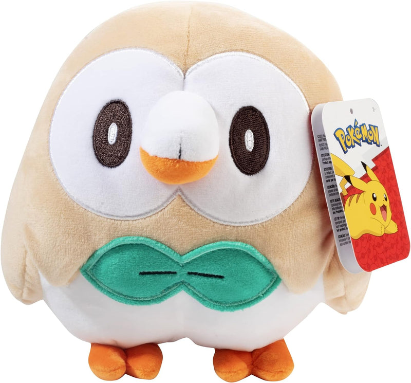 Pokemon Sleeping Plush 5" - Rowlet - Super Retro