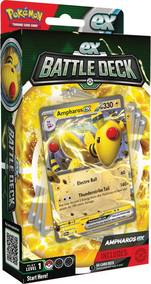 Pokemon TCG - Ampharos ex Battle Deck - Super Retro