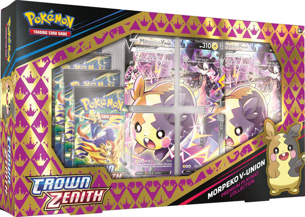 Pokemon TCG - Crown Zenith Morpeko V Union Box - Super Retro