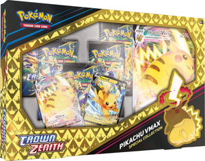 Pokemon TCG - Crown Zenith Pikachu Vmax Box - Super Retro