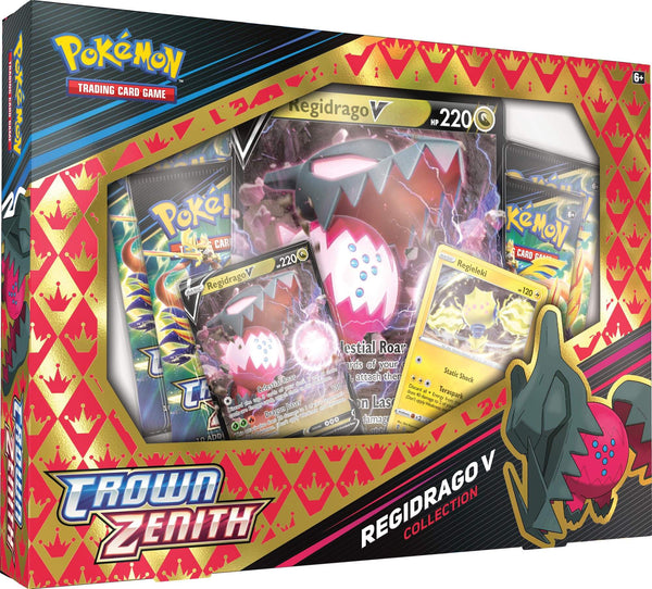 Pokemon TCG - Crown Zenith Regidrago V Box - Super Retro