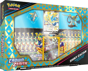 Pokemon TCG - Crown Zenith Shiny Zacian Premium Figure Collection - Super Retro
