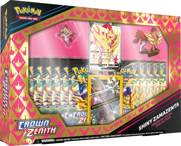 Pokemon TCG - Crown Zenith Shiny Zamazenta Premium Figure Collection - Super Retro