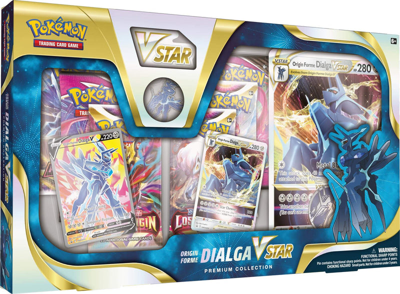 Pokemon TCG - Dialga Origin Forme VSTAR Premium Collection - Super Retro