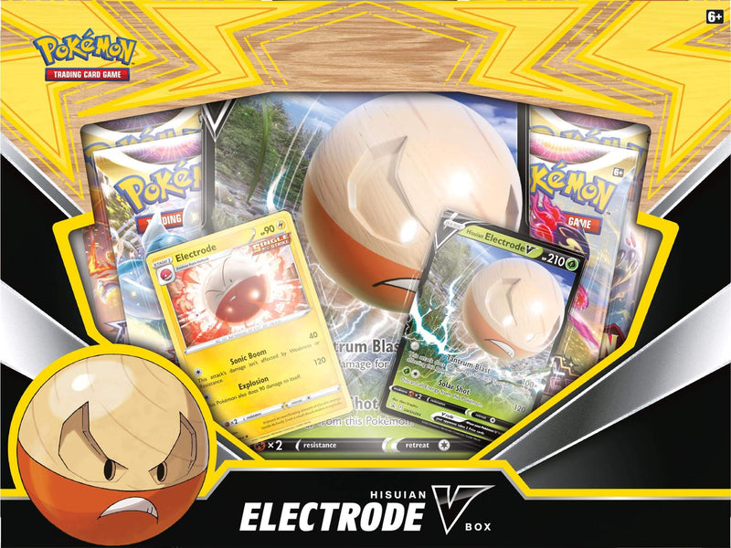 Pokemon TCG - Hisuian Electrode V Box - Super Retro