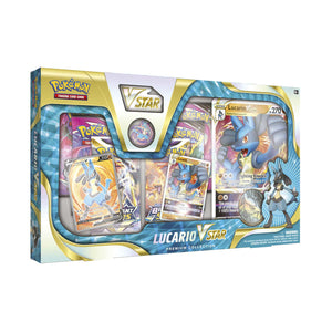 Pokemon TCG Lucario VSTAR Premium Collection - Super Retro