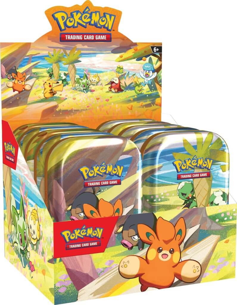 Pokemon TCG: Paldea Friends Mini Tin - Super Retro