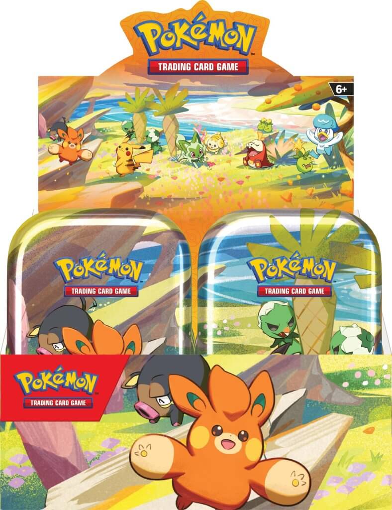 Pokemon TCG: Paldea Friends Mini Tin - Super Retro