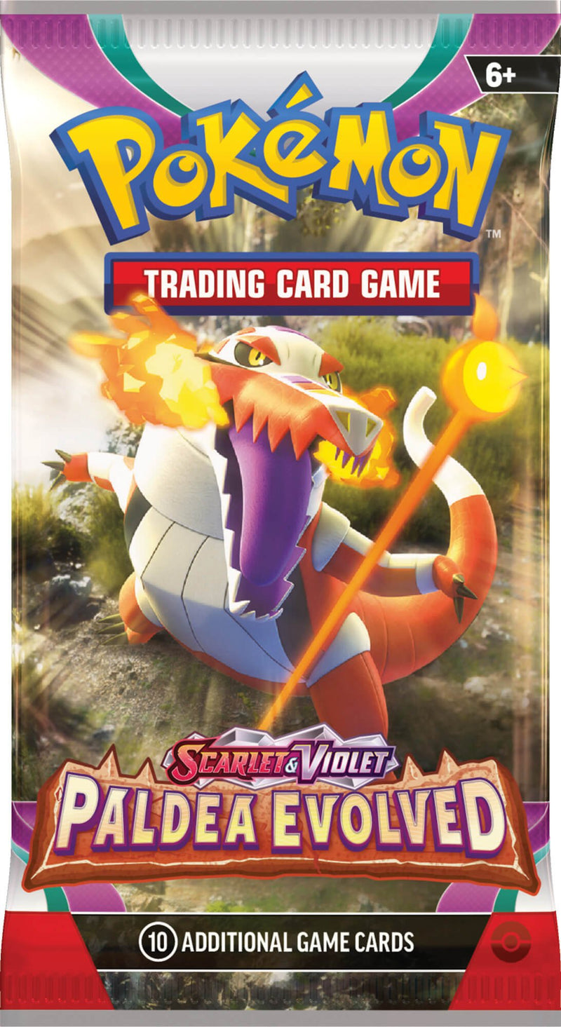 Pokemon TCG - Scarlet & Violet 2 Paldea Evolved - Booster Bundle - Super Retro