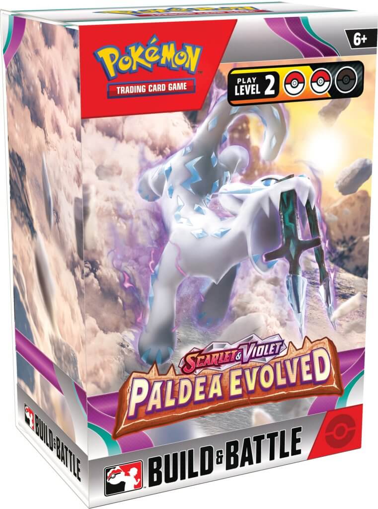 Pokemon TCG - Scarlet & Violet 2 Paldea Evolved - Build & Battle Box - Super Retro