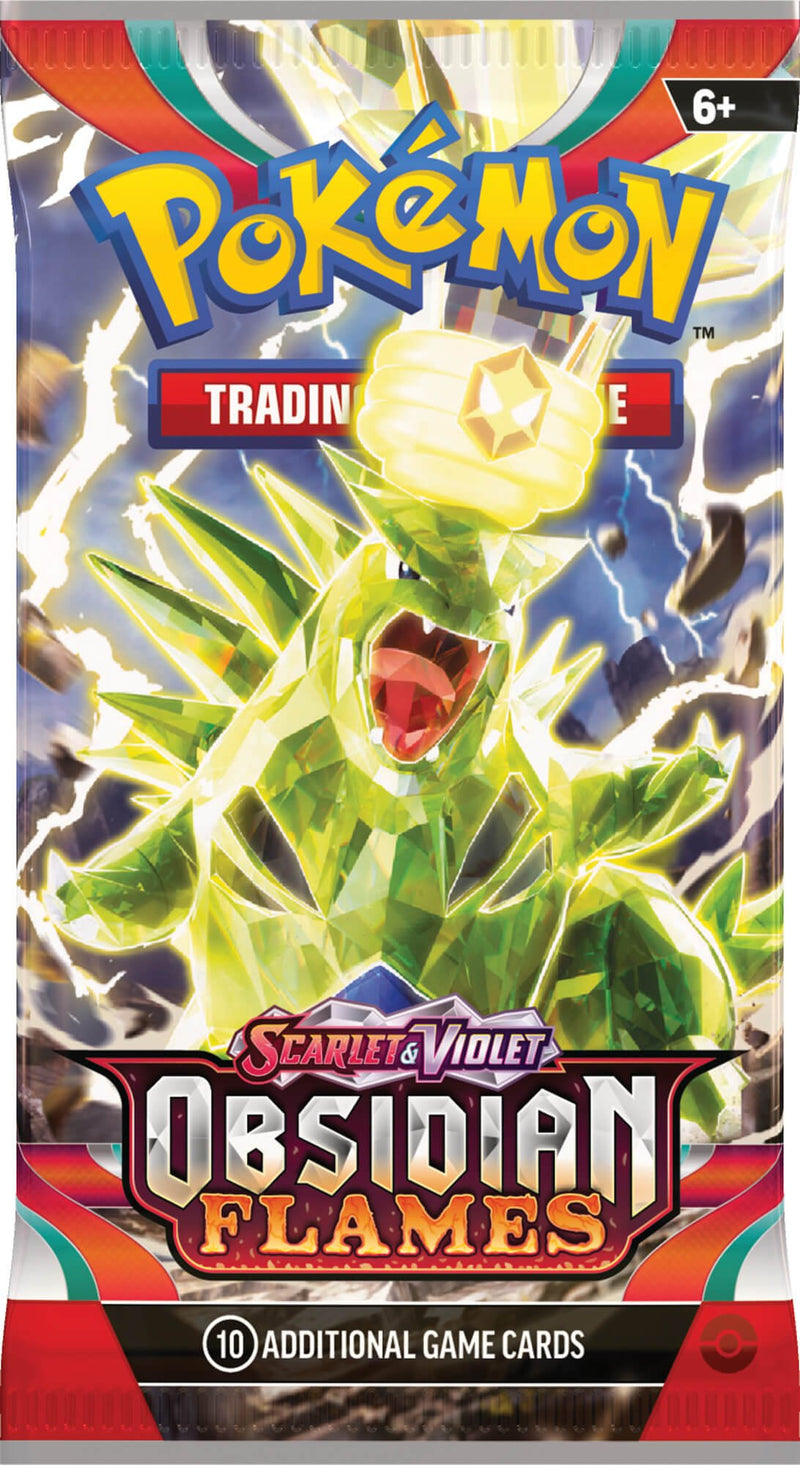 Pokemon TCG Scarlet & Violet 3 - Obsidian Flames - Booster Case (6 Boxes) - Super Retro