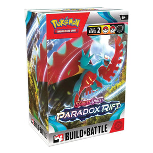 Pokemon TCG - Scarlet & Violet 4 Paradox Rift Build & Battle Box - Super Retro