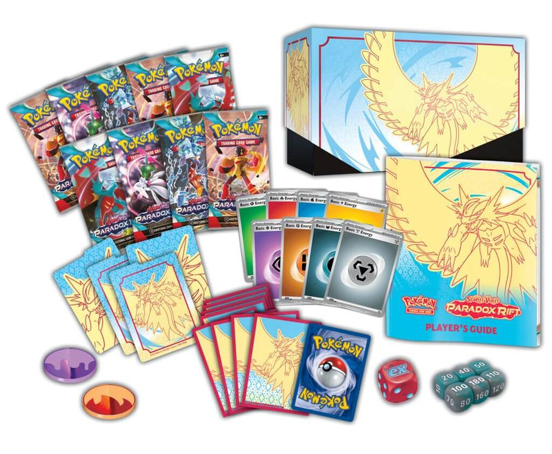 Pokemon TCG Scarlet & Violet 4 Paradox Rift - Elite Trainer Box - Super Retro