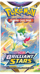 Pokemon TCG Sword & Shield - Brilliant Stars Booster - Super Retro