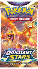 Pokemon TCG Sword & Shield - Brilliant Stars Booster - Super Retro