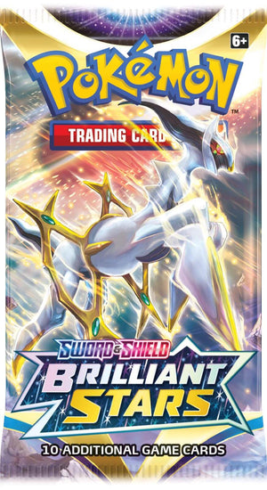 Pokemon TCG Sword & Shield - Brilliant Stars Booster - Super Retro