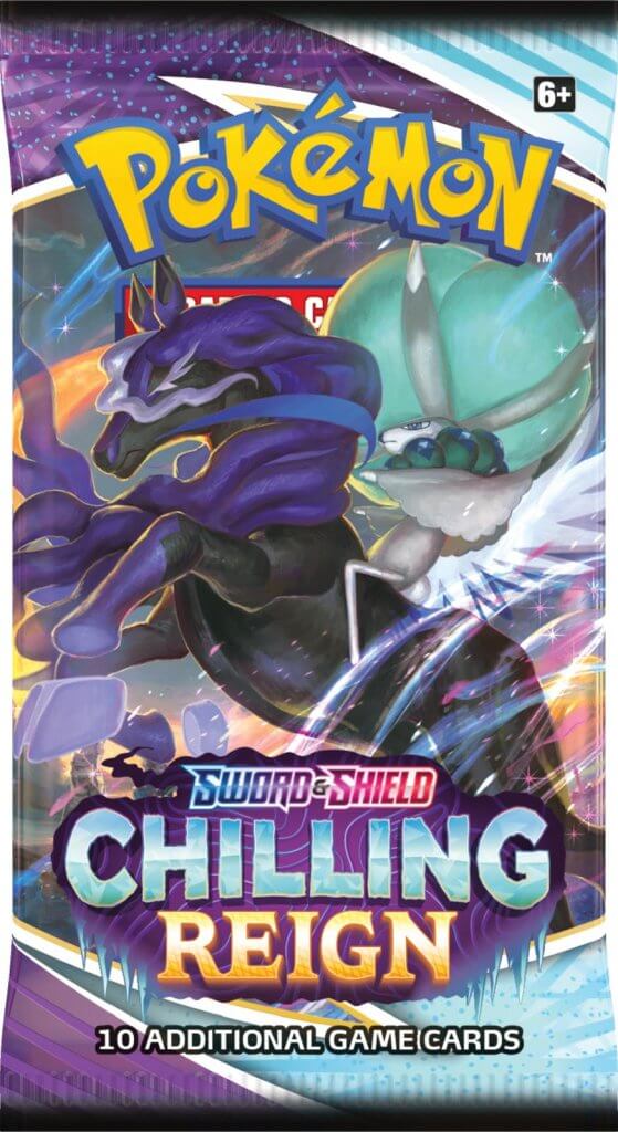 Pokemon TCG Sword & Shield - Chilling Reign Booster Pack - Super Retro