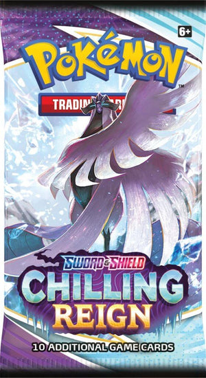 Pokemon TCG Sword & Shield - Chilling Reign Booster Pack - Super Retro