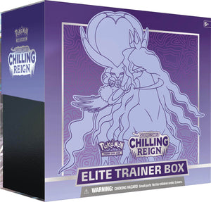 Pokemon TCG Sword & Shield - Chilling Reign Elite Trainer Box - Super Retro