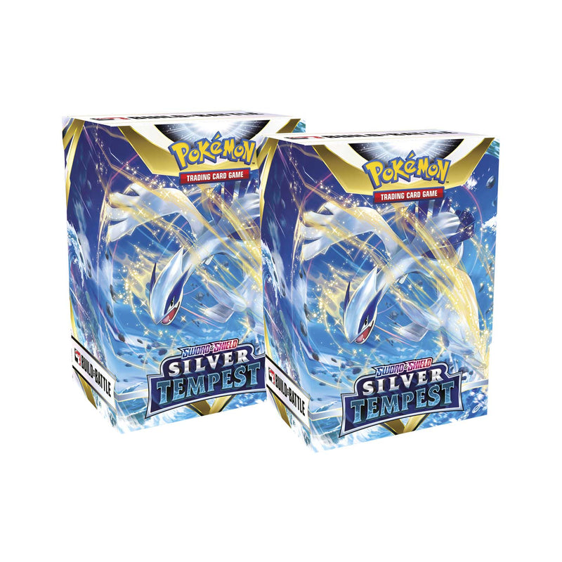 Pokemon TCG Sword & Shield - Silver Tempest Build & Battle Stadium - Super Retro