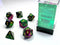 Polyhedral 7-Die Set Gemini - Green-Purple/Gold - Super Retro