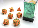 Polyhedral 7-Die Set Speckled - Lotus - Super Retro