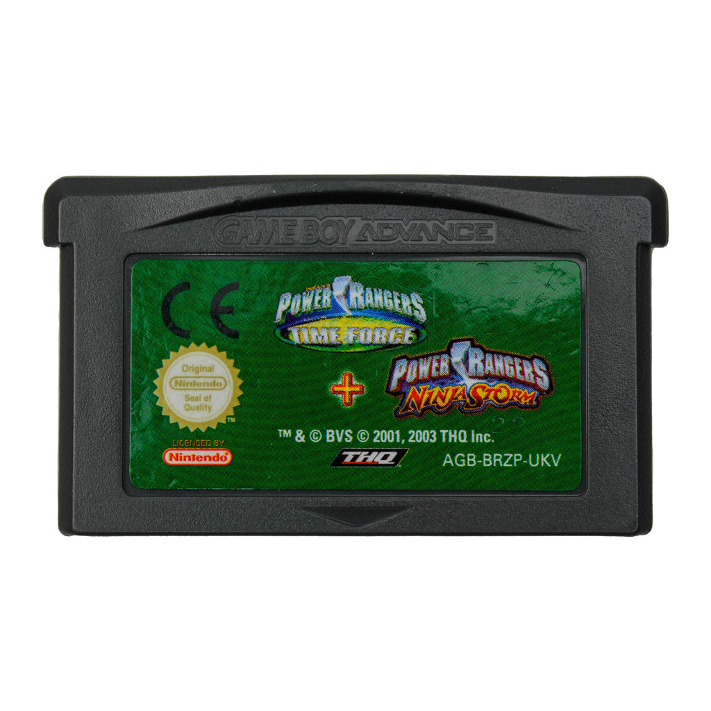 Power Rangers Time Force + Power Rangers Ninja Storm - GBA - Super ...