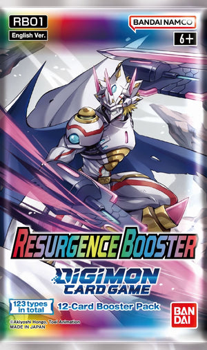*PRE-ORDER* Digimon Card Game - Resurgence RB01 Booster Pack - Super Retro