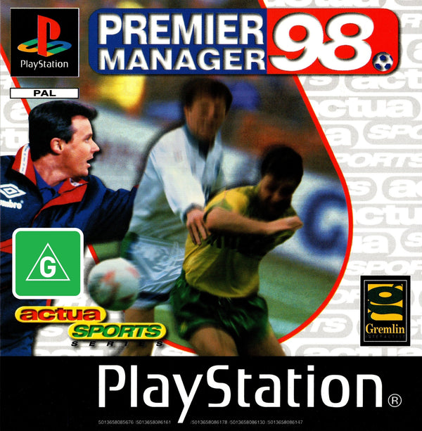 Premier Manager 98 - PS1 - Super Retro