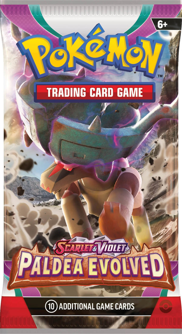(PREORDER) Pokemon TCG Scarlet & Violet 2 - Paldea Evolved - Booster Pack - Super Retro