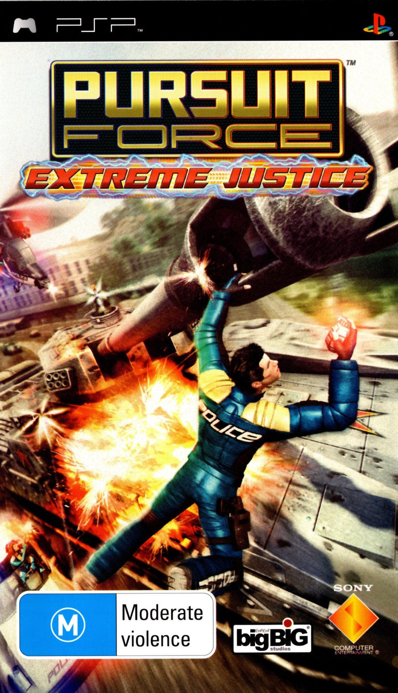 Pursuit Force: Extreme Justice - PSP - Super Retro
