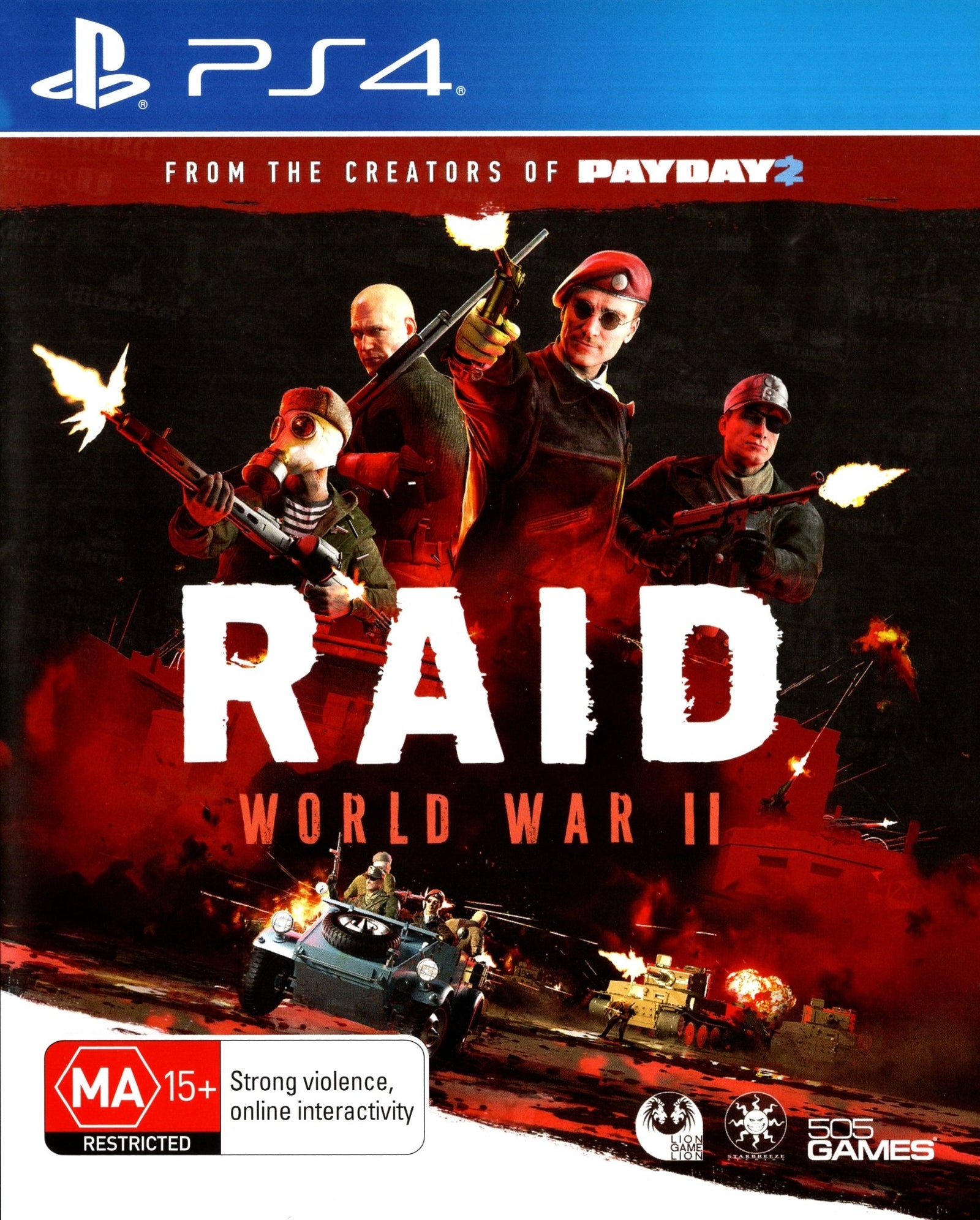 Achète la clé Raid: World War II PlayStation 4 pas cher 🏷️ Compare les Achète la clé Raid: World War II PlayStation 4 pas cher 🏷️ Compare les