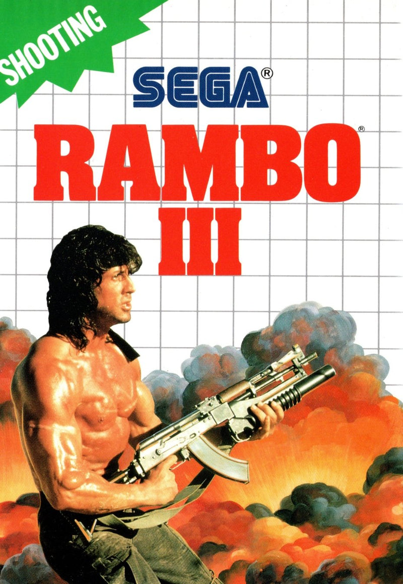 Rambo III - Master System - Super Retro