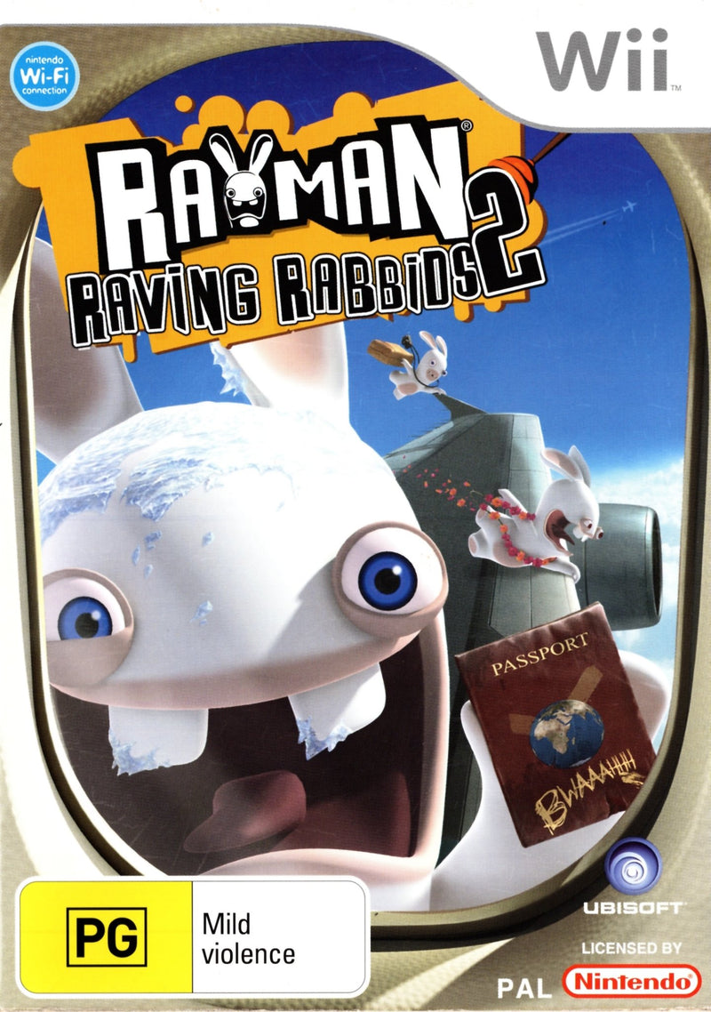 Rayman Raving Rabbids 2 - Wii - Super Retro