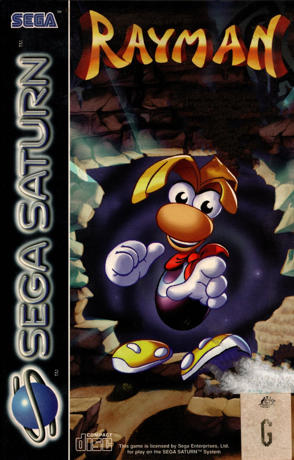 Rayman - Sega Saturn - Super Retro
