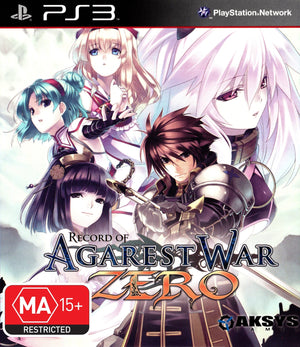 Record of Agarest War Zero - PS3 - Super Retro