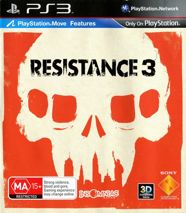 Resistance 3 - PS3 - Super Retro