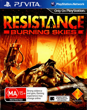 Resistance: Burning Skies - PS VITA - Super Retro
