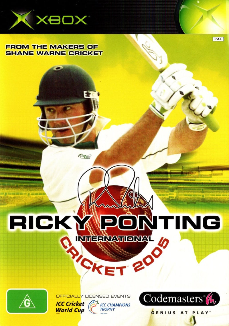 Ricky Ponting International Cricket 2005 - Xbox - Super Retro